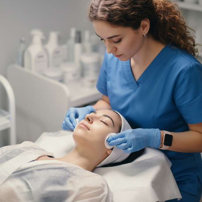 Глубокое очищение и уход для проблемной кожи лица в Москве