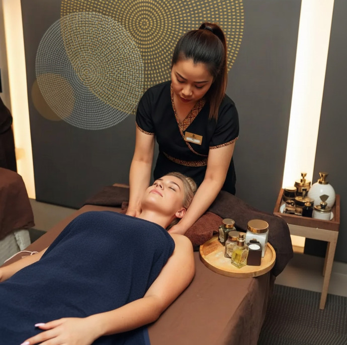 Арома массаж с кремом в Москве