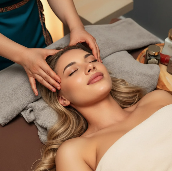 Массаж головы и лица в Москве