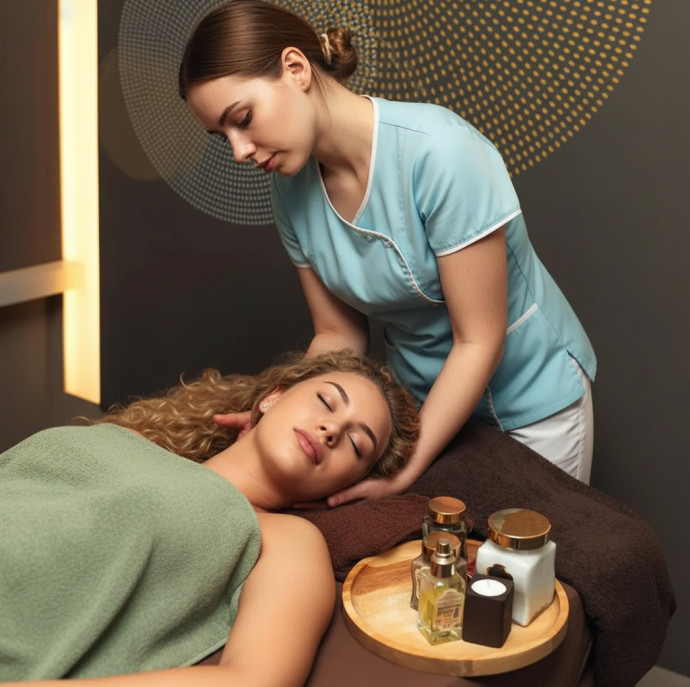 Массаж головы и лица в Москве