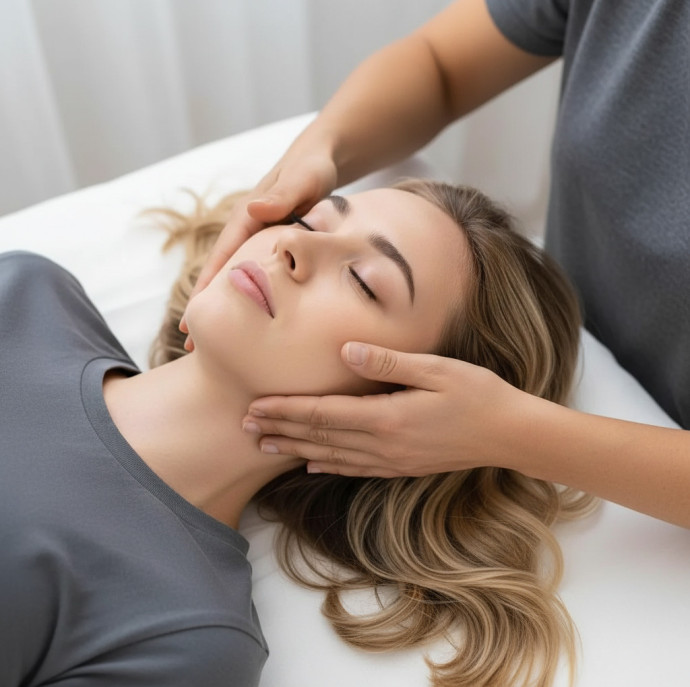 Классический массаж лица с элементами лимфодренажного массажа в Москве