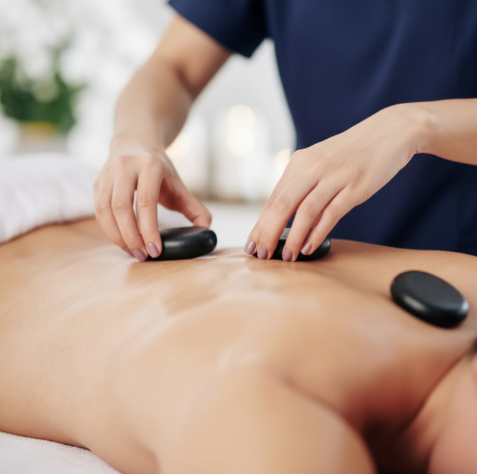 Массаж горячими камнями Стоунтерапия в Москве