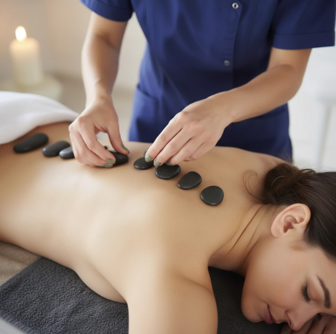 Массаж горячими камнями Стоунтерапия в Москве