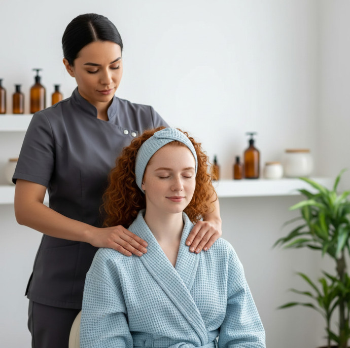 Массаж головы в Москве