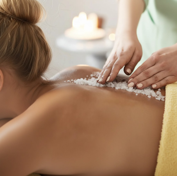 Солевой массаж в Москве