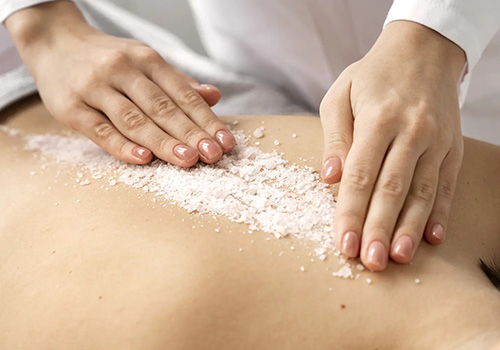 Солевой массаж в Москве