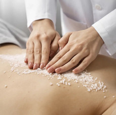 Пилинг тела + обертывание с маской для тела в Москве