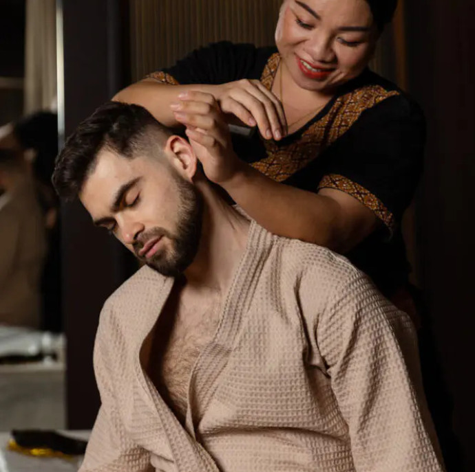 Массаж Тайский уход воротниковой зоны в Москве