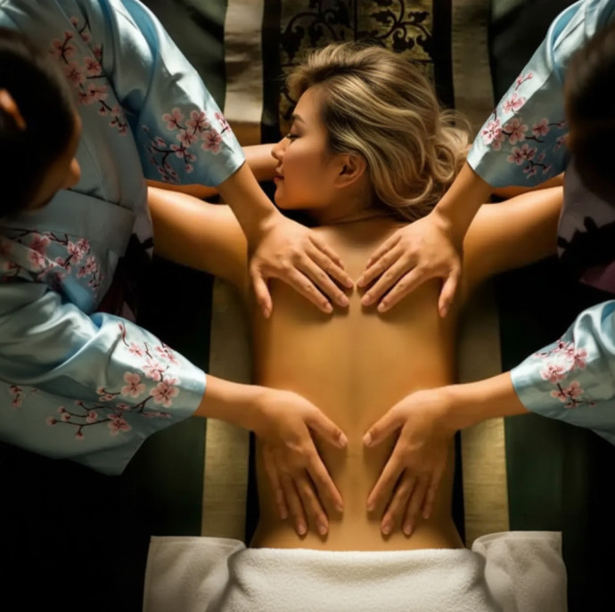 Массаж в 4 руки в Москве