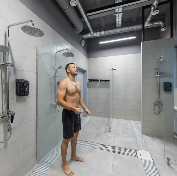 Парение в термальном комплексе в Москве