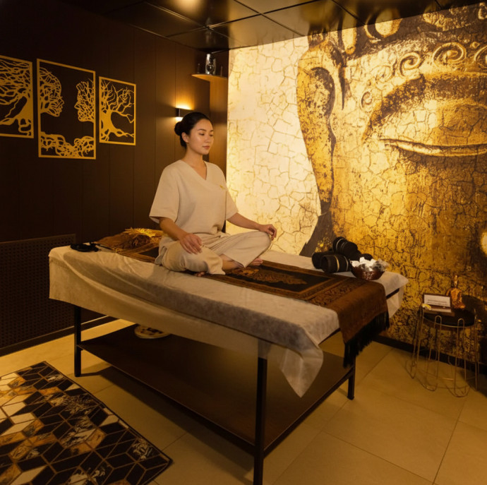 Тайская СПА программа массаж Арома стоун в Москве