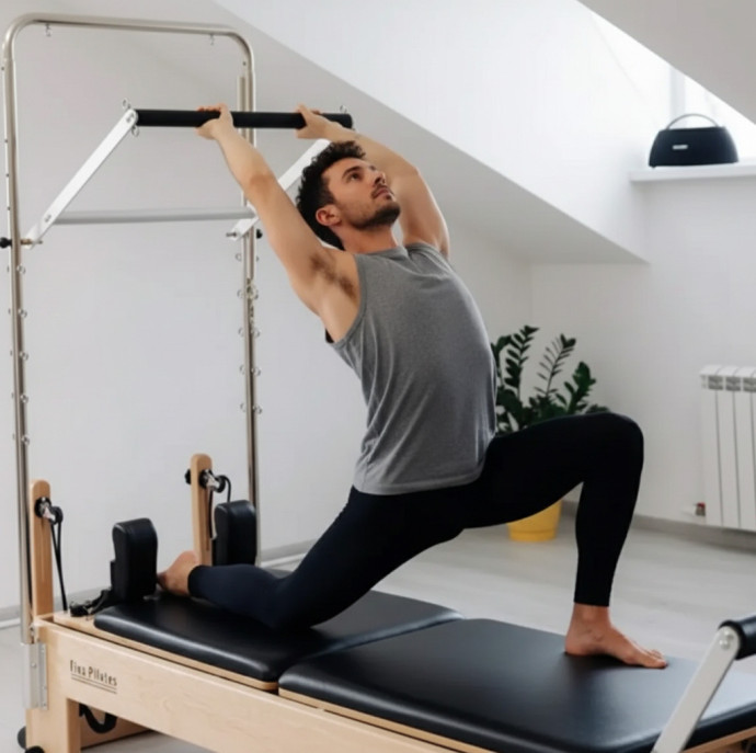 Тренировка по пилатесу в составе мини группы в Москве