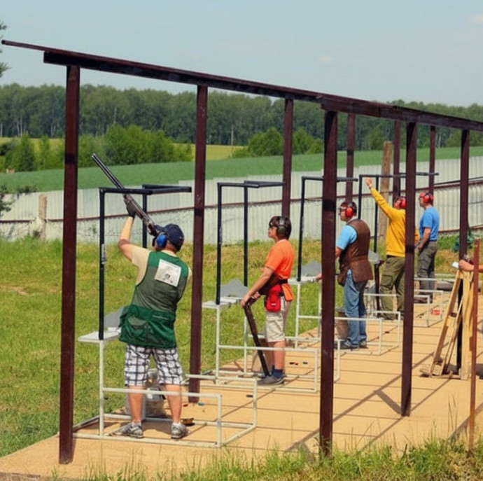 Стрельба по летающим мишеням тарелочкам в Москве