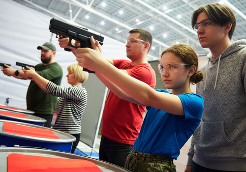Курс по стрельбе из пневматического пистолета в Москве