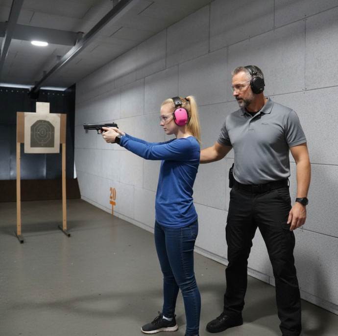 Курс стрельбы Начинающий. Пистолет в Москве