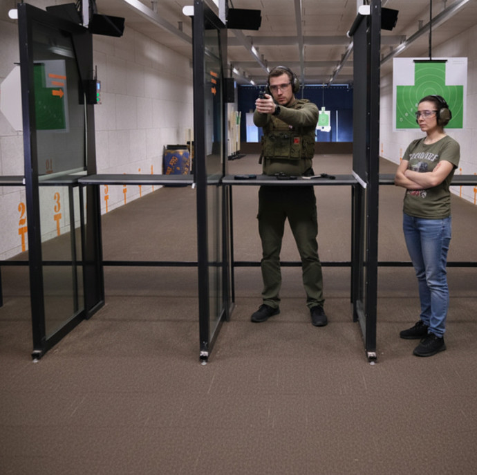 Курс стрельбы Начинающий. Пистолет в Москве