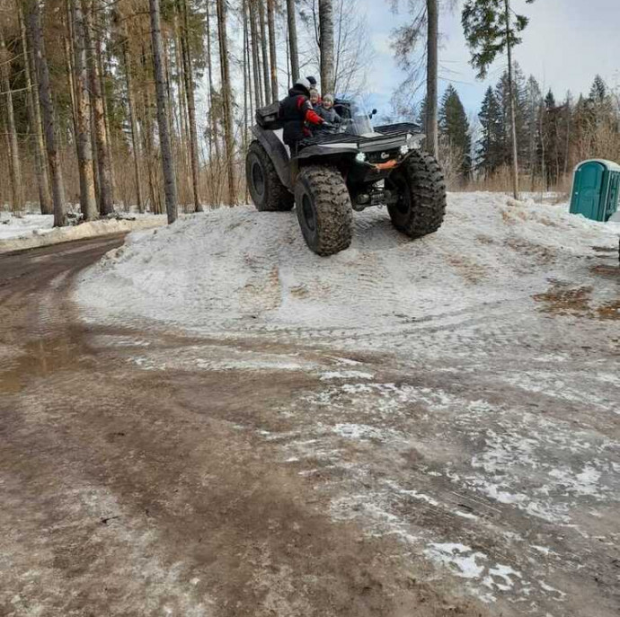 Катание на квадробигфутах в Москве