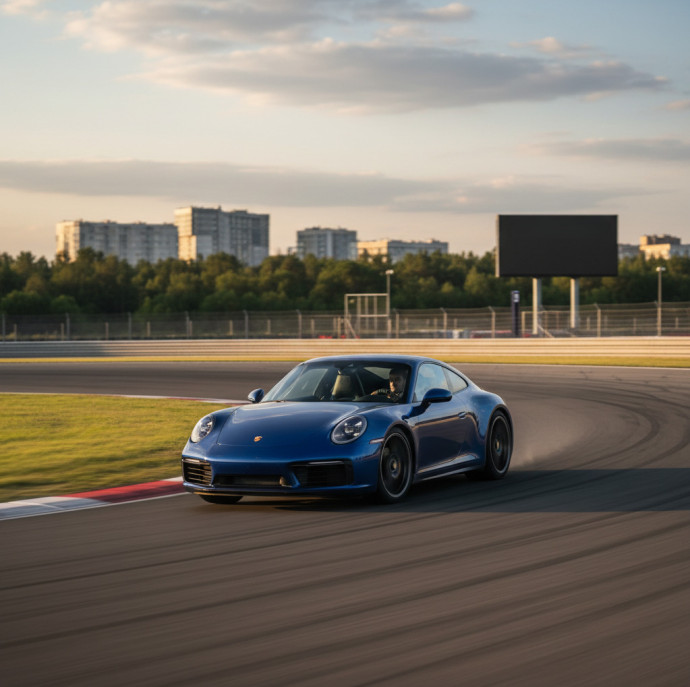 Заезд на Porsche 911 Carrera 4s в Москве