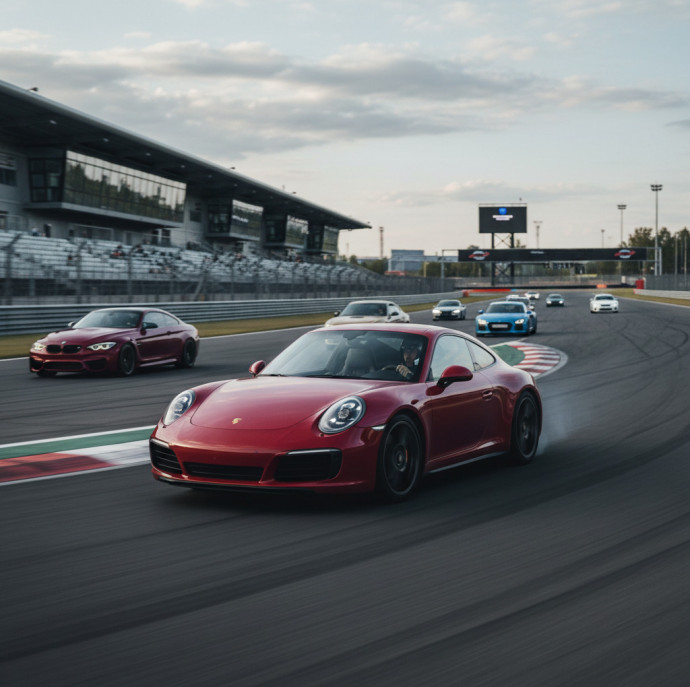 Заезд на Porsche 911 Carrera 4s в Москве