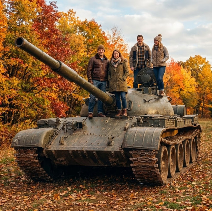 Поездка на танке или БМП со стрельбой из оружия в Москве