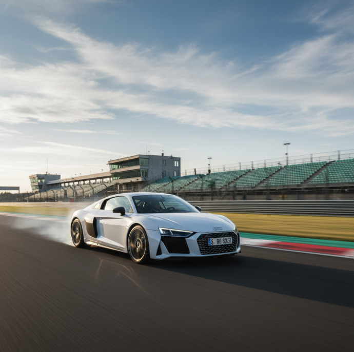 Заезд на Audi R8 в Москве