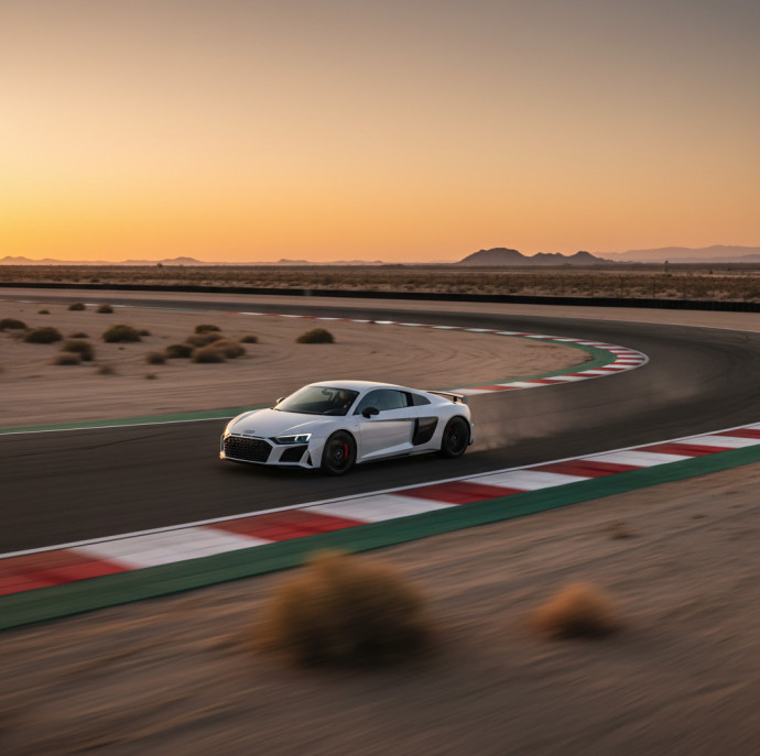 Заезд на Audi R8 в Москве