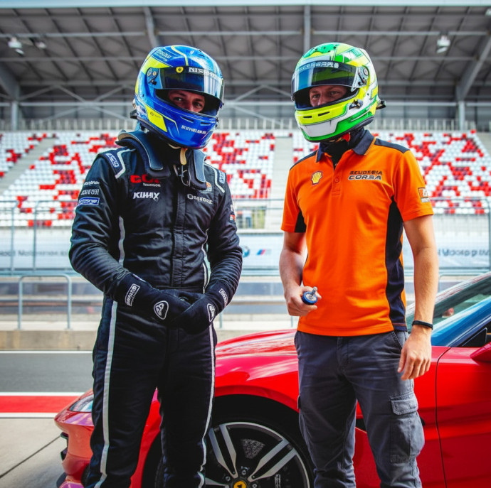 Заезд на Ferrari California в Москве