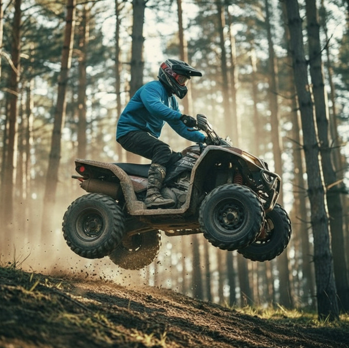 Катание на квадроцикле в Москве