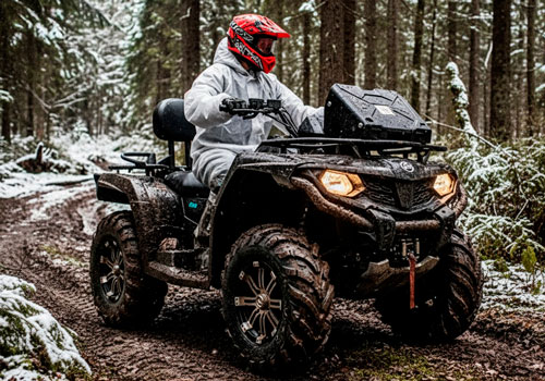 Катание на квадроцикле в Москве