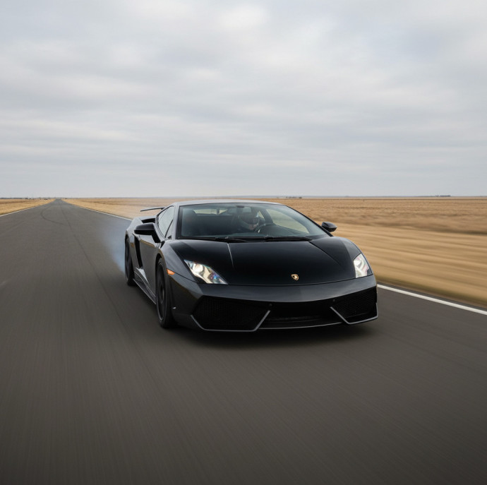 Заезд на Lamborghini Gallardo в Москве