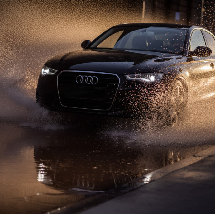 Дрифт на воде в Москве