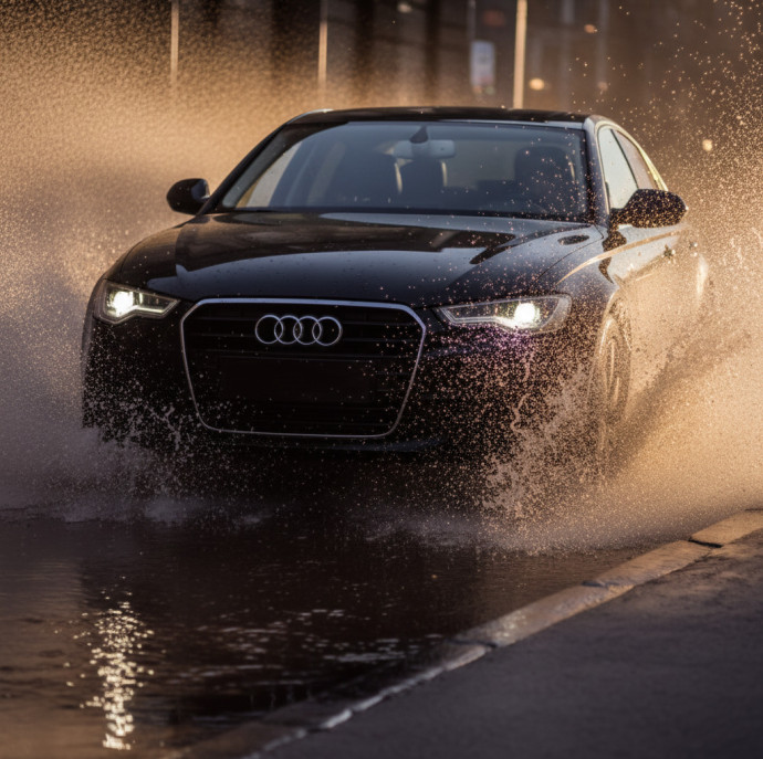 Дрифт на воде в Москве