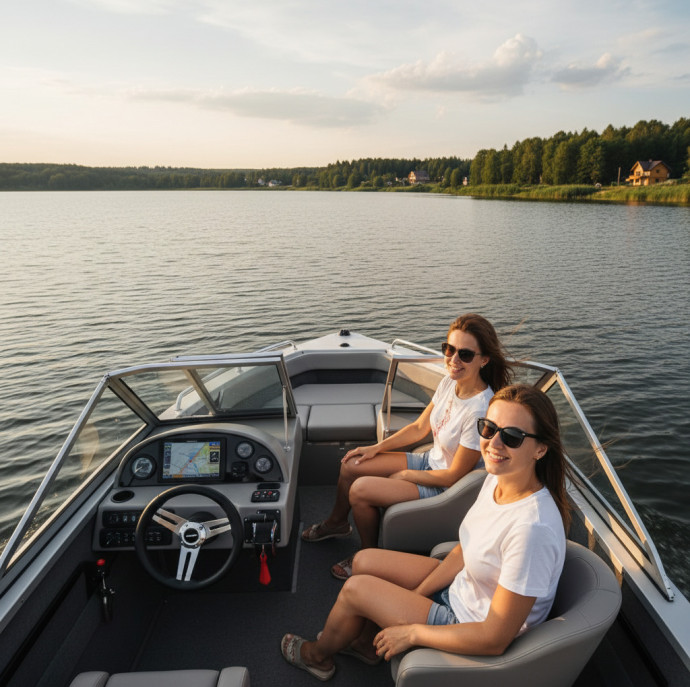 Увлекательная прогулка на скоростном катере в Москве