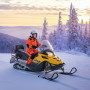 Катание на снегоходе в Москве