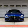 Заезд на спорткаре Mercedes AMG GT-R на гоночном треке в Москве