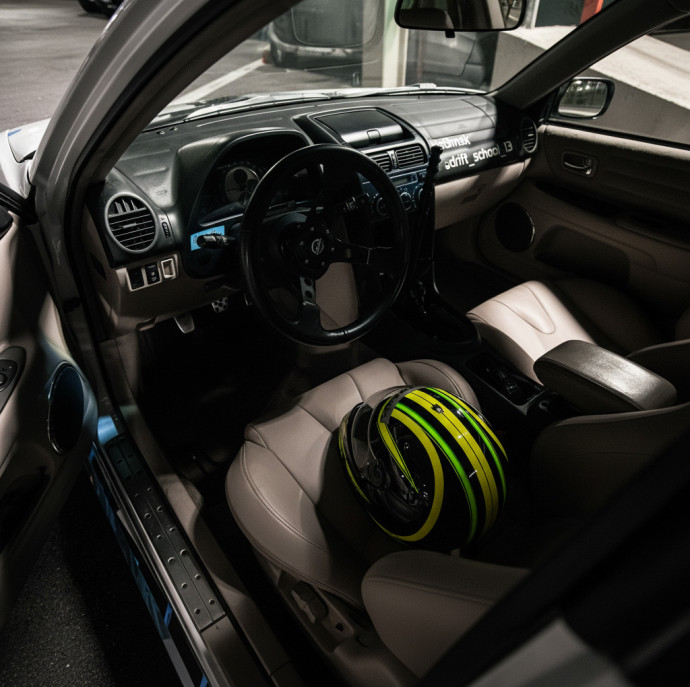 Летний дрифт на авто в Москве