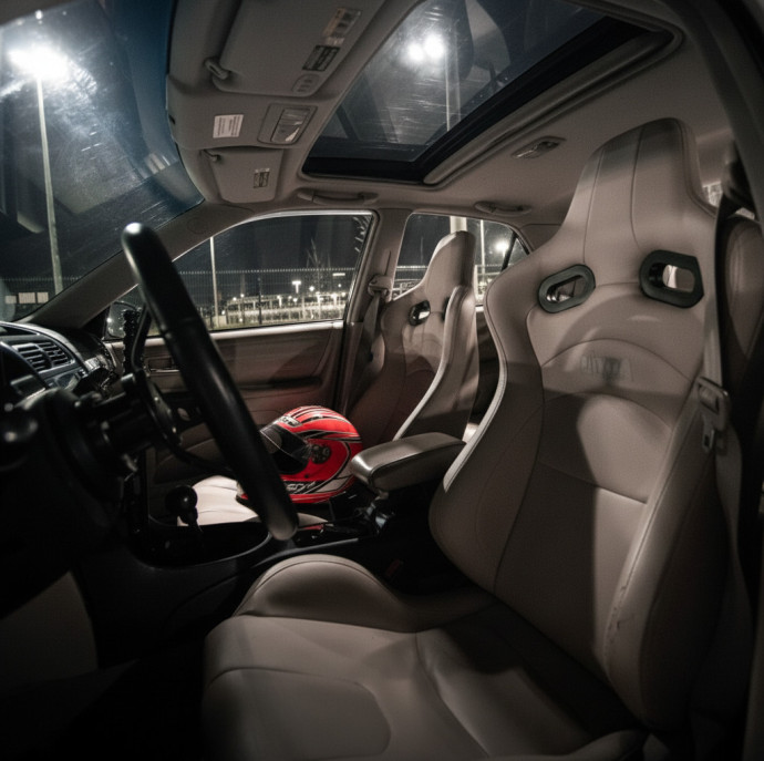 Летний дрифт на авто в Москве