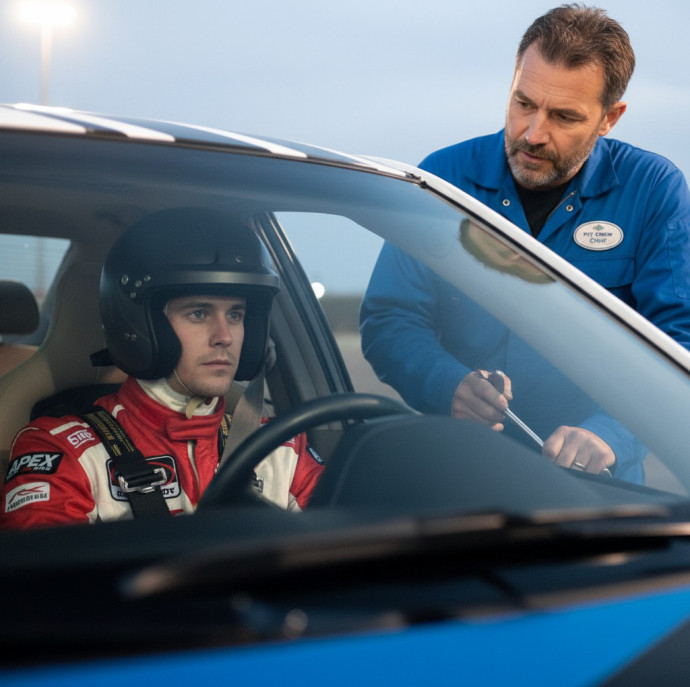 Летний дрифт на авто в Москве