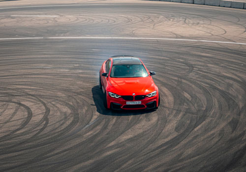 Летний дрифт на авто в Москве