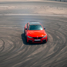 Летний дрифт на авто в Москве