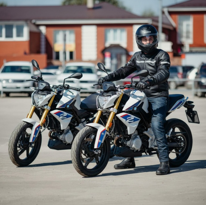 Обучение в мотошколе в Москве