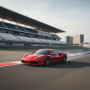 Заезд на спорткаре Ferrari 488 GTB на гоночном треке в Москве