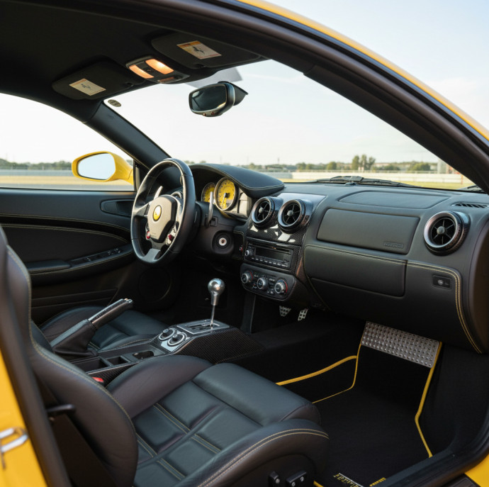 Заезд на автомобиле Ferrari F430 в Москве