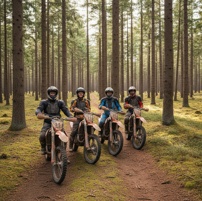 Мототур на Эндуро в Москве