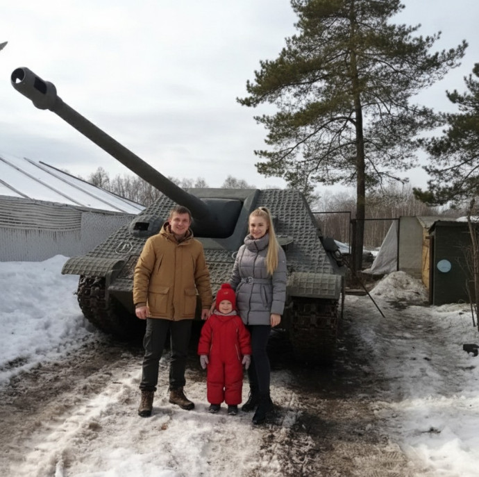 Поездка на танке в Москве