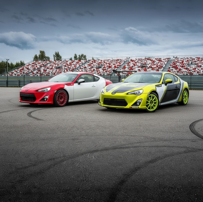 За рулем гоночного болида в Москве