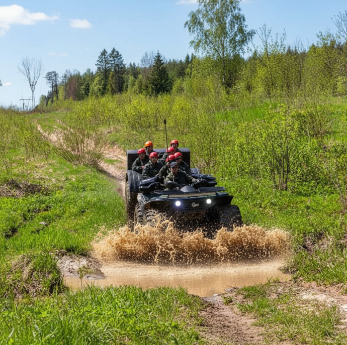 Квадросафари на КвадроБигфутах для компании в Москве