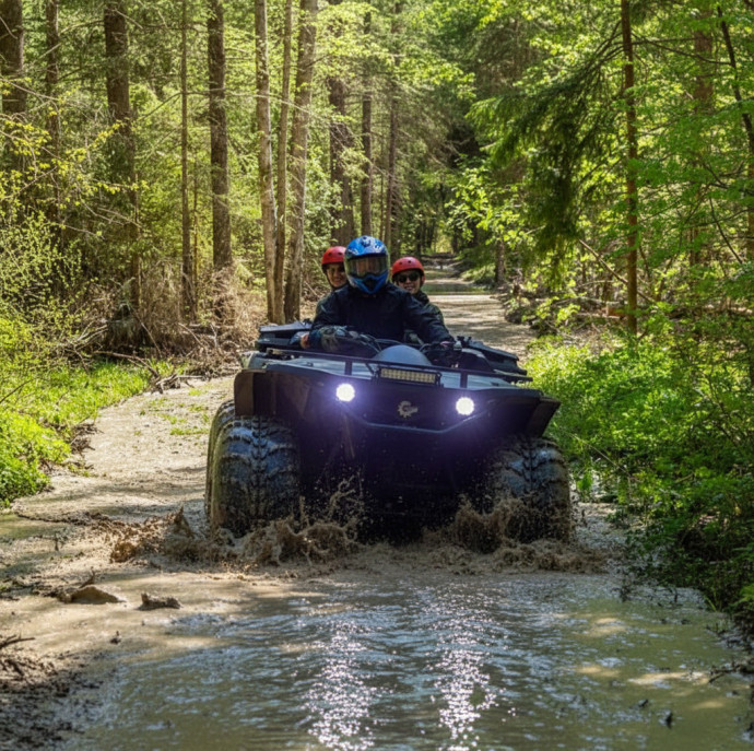 Квадросафари на КвадроБигфутах для компании в Москве
