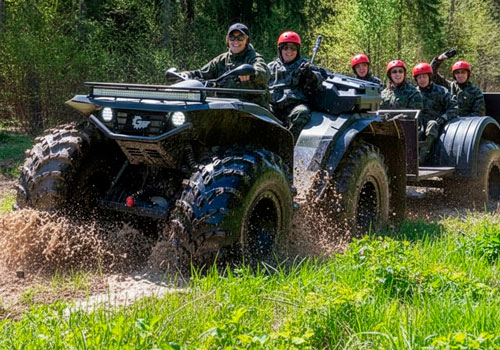 Квадросафари на КвадроБигфутах для компании в Москве
