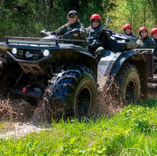 Квадросафари на КвадроБигфутах для компании в Москве